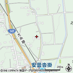 長野県大町市常盤3850周辺の地図