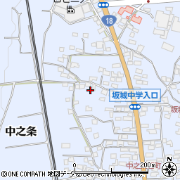 長野県埴科郡坂城町中之条585周辺の地図