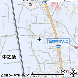 長野県埴科郡坂城町中之条585周辺の地図