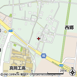 栃木県真岡市西郷1024周辺の地図
