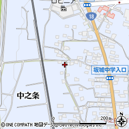長野県埴科郡坂城町中之条580周辺の地図