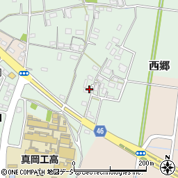 栃木県真岡市西郷1023周辺の地図