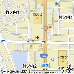 東京靴流通センター　那珂店周辺の地図