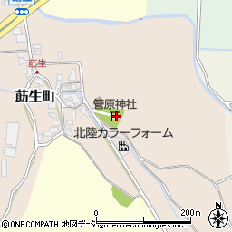 管原神社周辺の地図