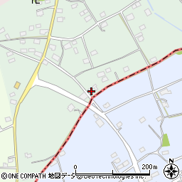 茨城県那珂市堤73周辺の地図