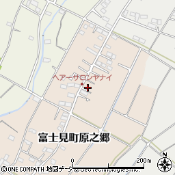 群馬県前橋市富士見町原之郷2394周辺の地図