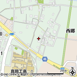 栃木県真岡市西郷1021周辺の地図