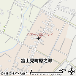 群馬県前橋市富士見町原之郷2383周辺の地図