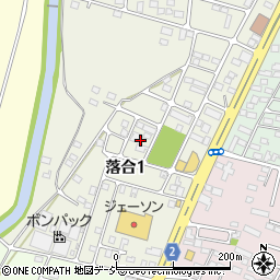 栃木県下都賀郡壬生町落合1丁目13周辺の地図