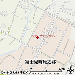 群馬県前橋市富士見町原之郷2384-10周辺の地図