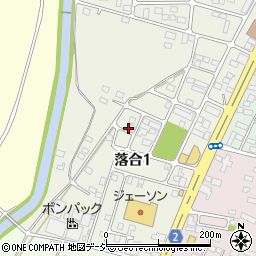 栃木県下都賀郡壬生町落合1丁目12周辺の地図