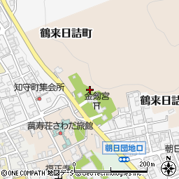 乙劒社周辺の地図