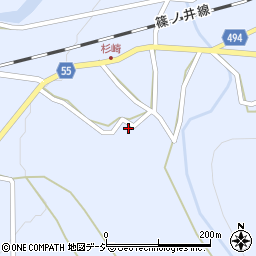 長野県東筑摩郡筑北村坂井262周辺の地図