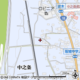 長野県埴科郡坂城町中之条490周辺の地図