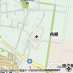 栃木県真岡市西郷1044周辺の地図