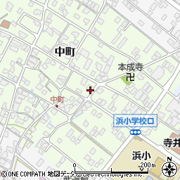 石川県能美市中町ツ130周辺の地図