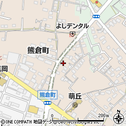 栃木県真岡市熊倉町4838周辺の地図