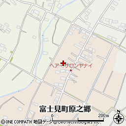 群馬県前橋市富士見町原之郷2384-8周辺の地図