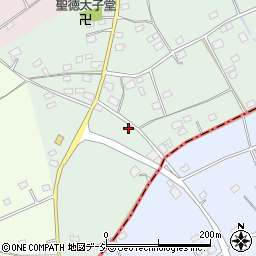 茨城県那珂市堤153周辺の地図