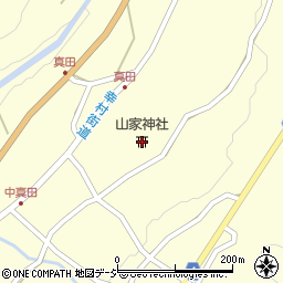 山家神社周辺の地図