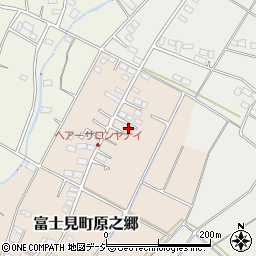 群馬県前橋市富士見町原之郷2392周辺の地図