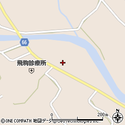 栃木県佐野市飛駒町1106周辺の地図