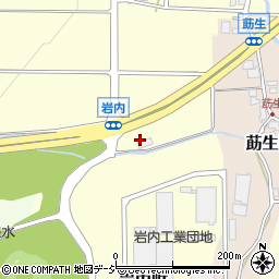 ローソン能美岩内店周辺の地図