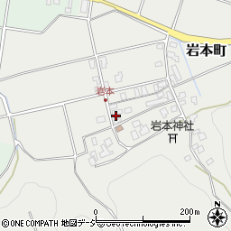 石川県能美市岩本町96周辺の地図