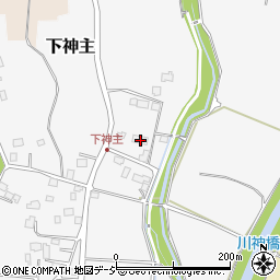 栃木県河内郡上三川町下神主37周辺の地図