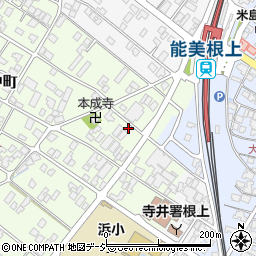 石川県能美市中町申36-3周辺の地図