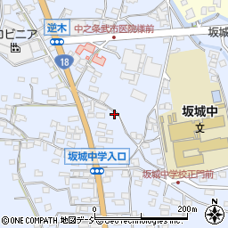 長野県埴科郡坂城町中之条886周辺の地図