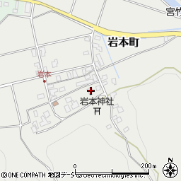 石川県能美市岩本町23周辺の地図