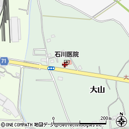 石川医院周辺の地図
