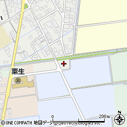 石川県能美市粟生町ニ周辺の地図