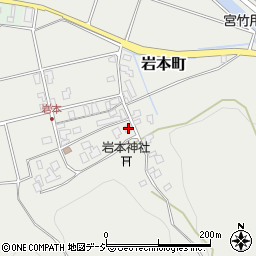 石川県能美市岩本町22周辺の地図