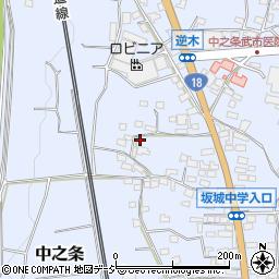 長野県埴科郡坂城町中之条496周辺の地図