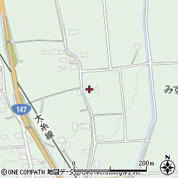 長野県大町市常盤3900周辺の地図