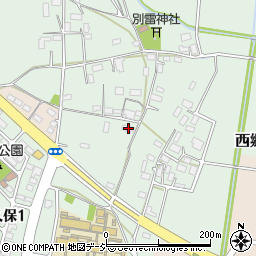 栃木県真岡市西郷18周辺の地図