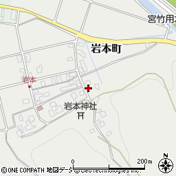石川県能美市岩本町21周辺の地図