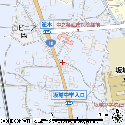 長野県埴科郡坂城町中之条890周辺の地図