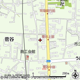 ソフィア菅谷周辺の地図
