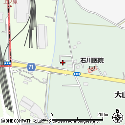 栃木県河内郡上三川町大山419-5周辺の地図