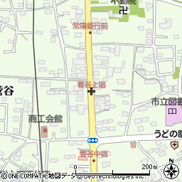 菅谷上宿周辺の地図