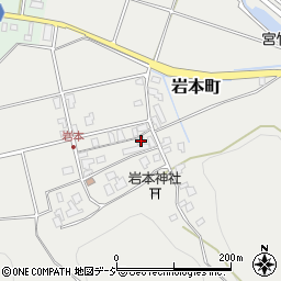 石川県能美市岩本町88周辺の地図