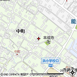 石川県能美市中町ツ11-2周辺の地図
