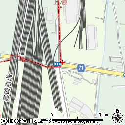 栃木県河内郡上三川町多功2515周辺の地図