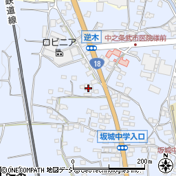長野県埴科郡坂城町中之条552周辺の地図