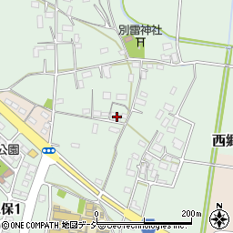 栃木県真岡市西郷38周辺の地図