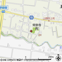 群馬県北群馬郡吉岡町上野田539周辺の地図