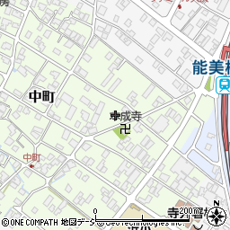 石川県能美市中町ツ7周辺の地図